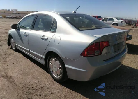 2007 Honda Civic Hybrid from USA, damaged, VIN JHMFA36277S003010